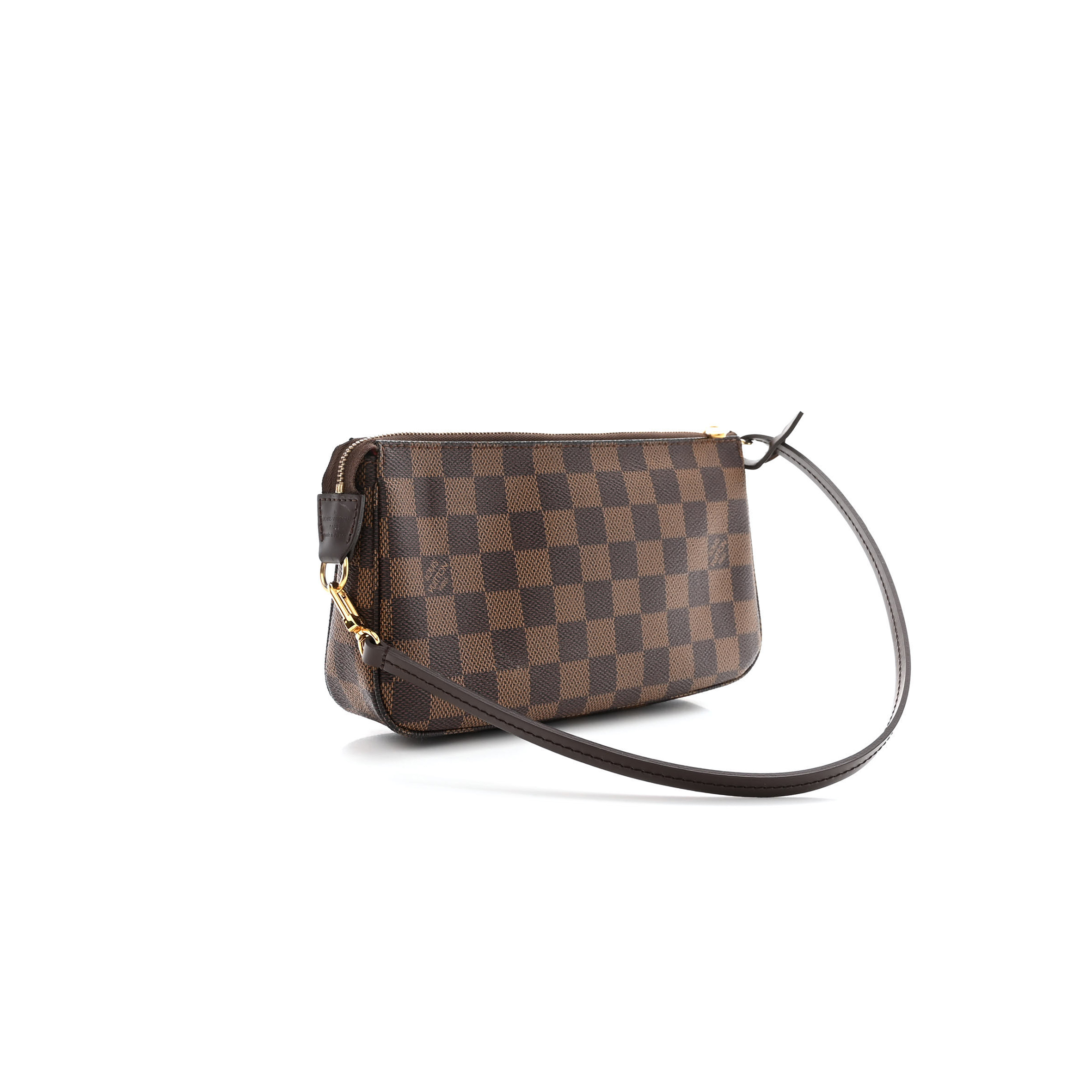 LOUIS VUITTON DAMIER EBENE POCHETTE ACCESSORIES NM N41207 (21*13*3cm)